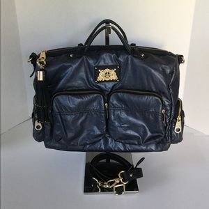 Juicy Couture Large Blue Duffel Bag